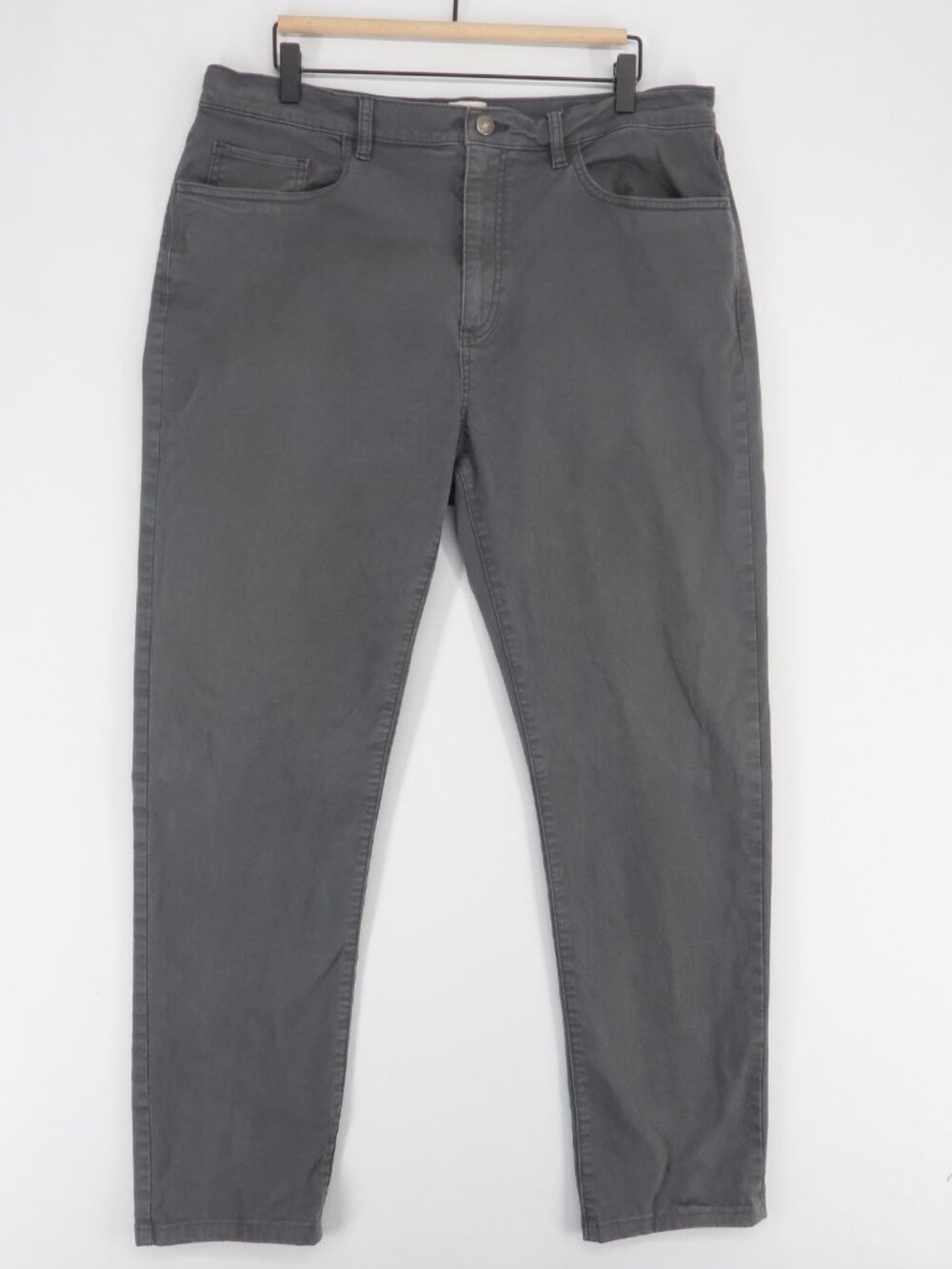 Flint And Tinder 365 Pants Mens 36x34 Gray Tapered Fit 5 Pocket Stretch Cotton